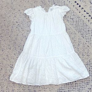 Crown and Ivy Size Small White Baby Doll Dress
